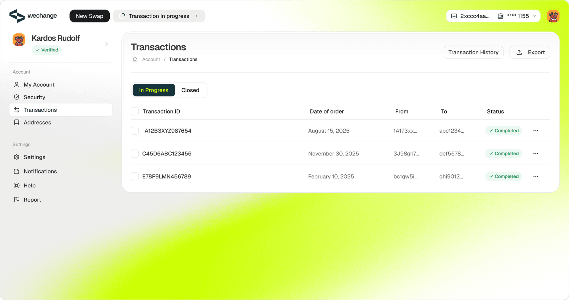 Instant Change Illustration