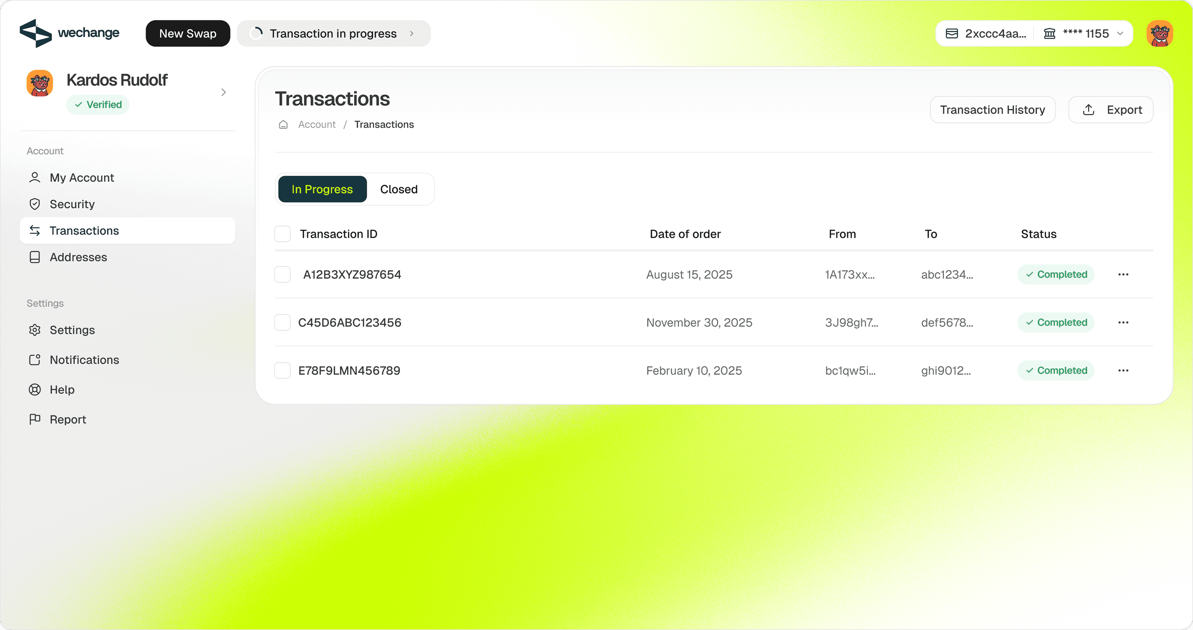 Instant Change Illustration